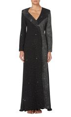 Christian Lacroix black maxi dress, circa