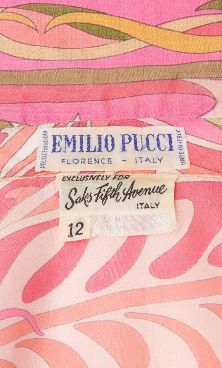 Emilio Pucci Skirt Suit For Sale at 1stDibs