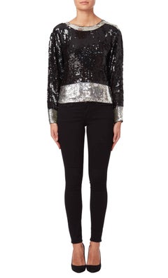 Sequin top, circa 1971