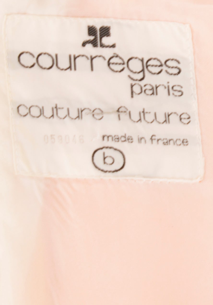 Courrèges Yellow Dress, Circa 1969 For Sale 1