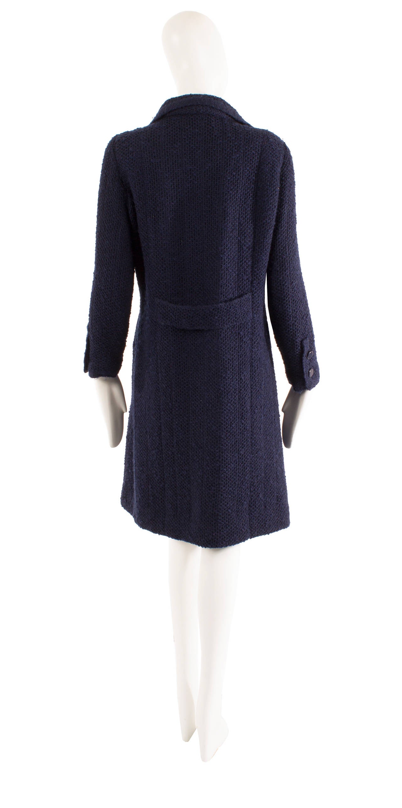 A Chanel haute couture dress, circa 1972 In Excellent Condition For Sale In London, GB