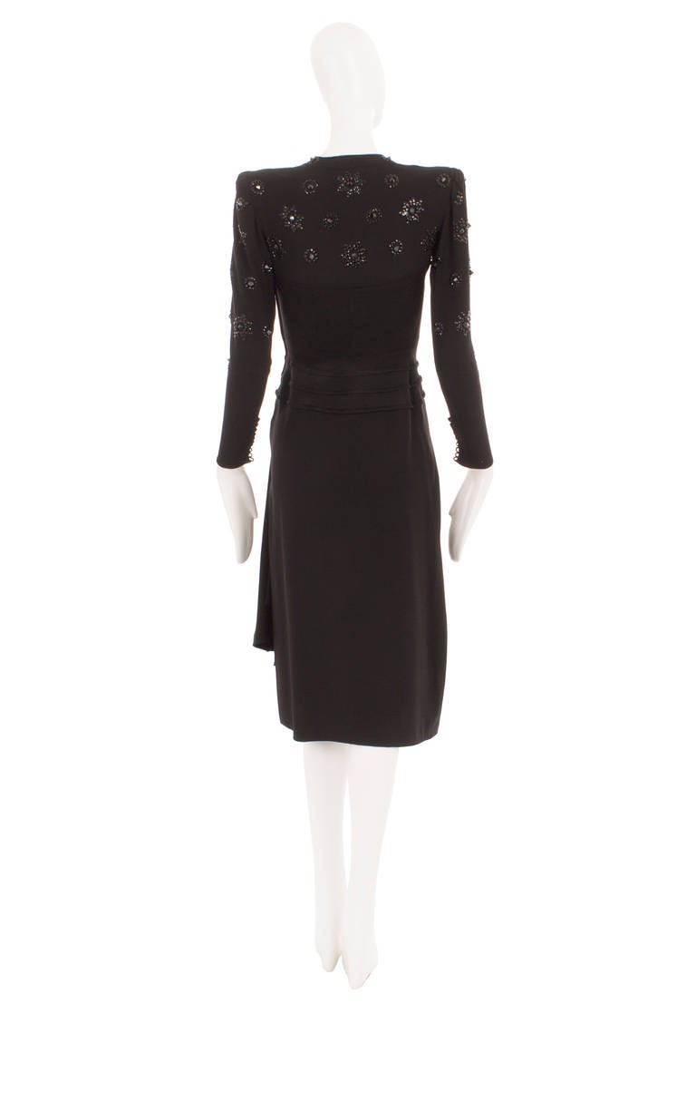 A Lanvin haute couture dress, circa 1938 For Sale at 1stDibs