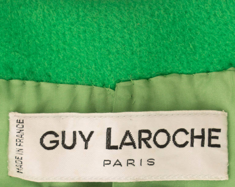 A Guy Laroche couture coat, circa 1965 For Sale 1