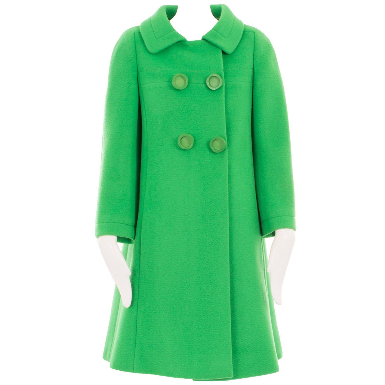 A Guy Laroche couture coat, circa 1965 For Sale