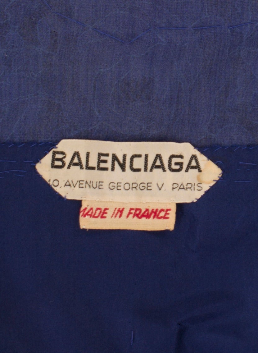 A Balenciaga Haute Couture Dress, Circa 1954 For Sale 3