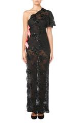 Yves Saint Laurent haute couture black dress, Spring/Summer 1990