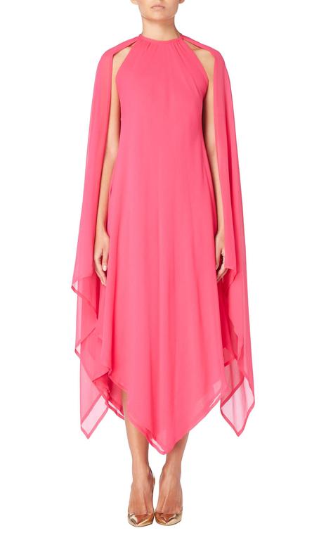 Lanvin Haute couture pink dress, circa 1976 at 1stDibs