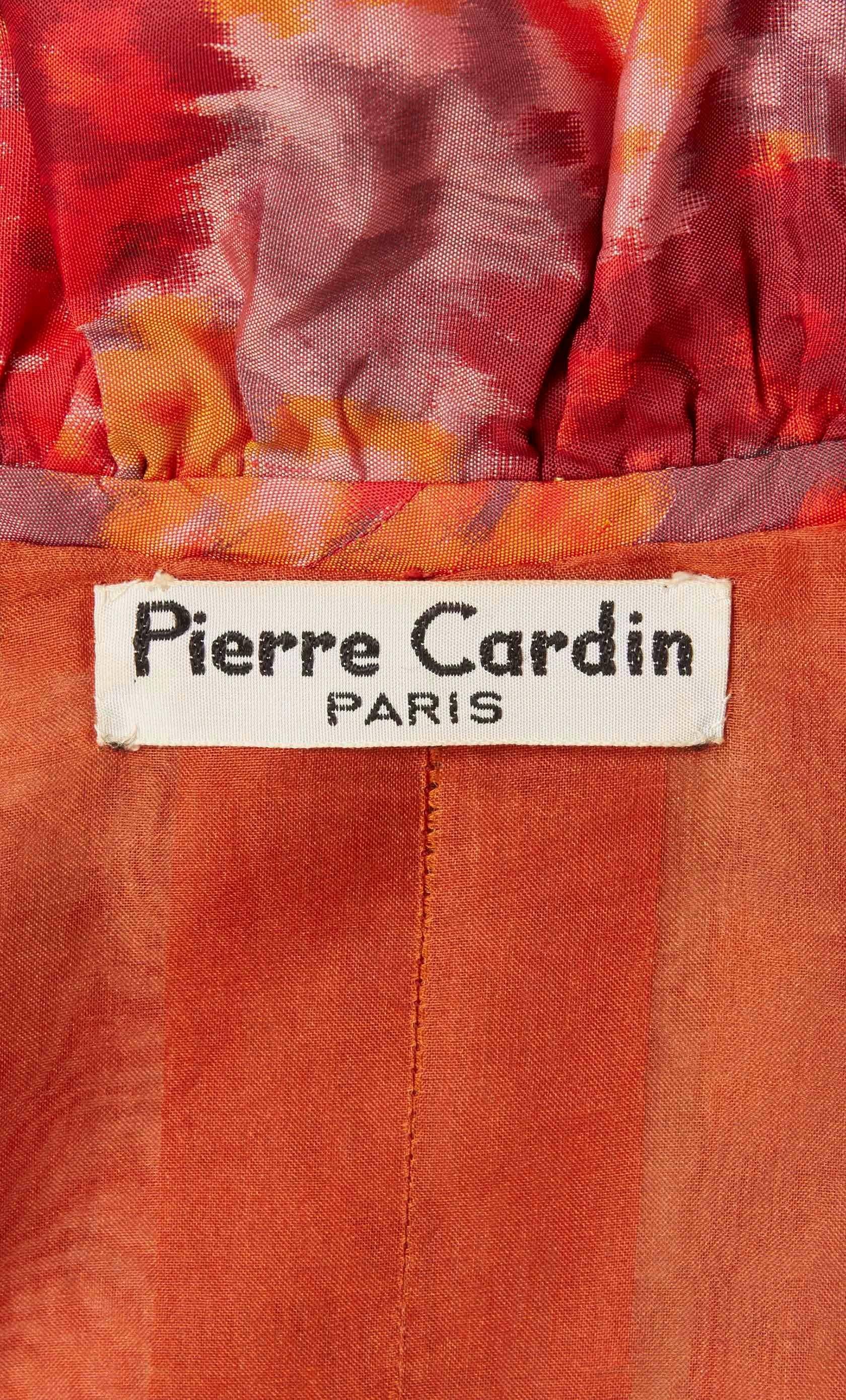 Pierre Cardin, printed Opera Coat, Circa 1950  For Sale 1