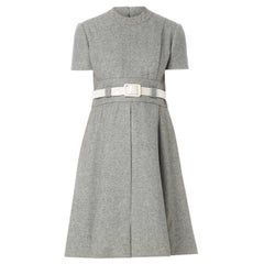 Geoffrey Beene grey dress, circa 1965