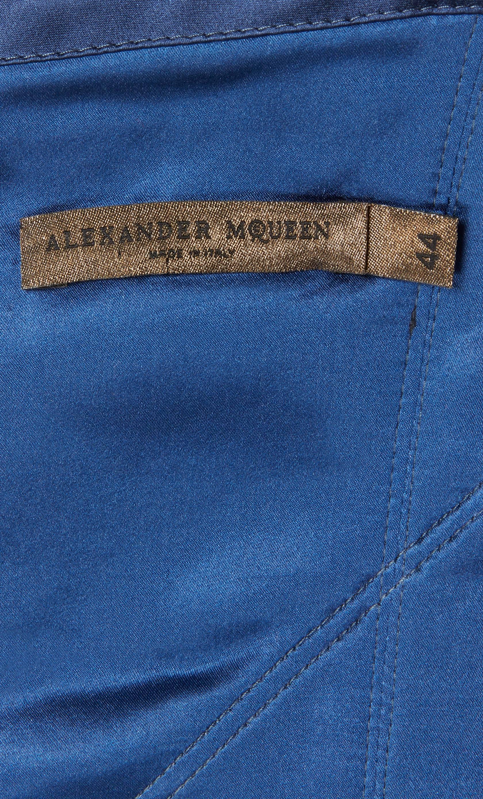 Alexander McQueen, Blue dress, Autumn/Winter 2008 For Sale 1
