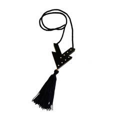 Retro Valentino Tassel Necklace