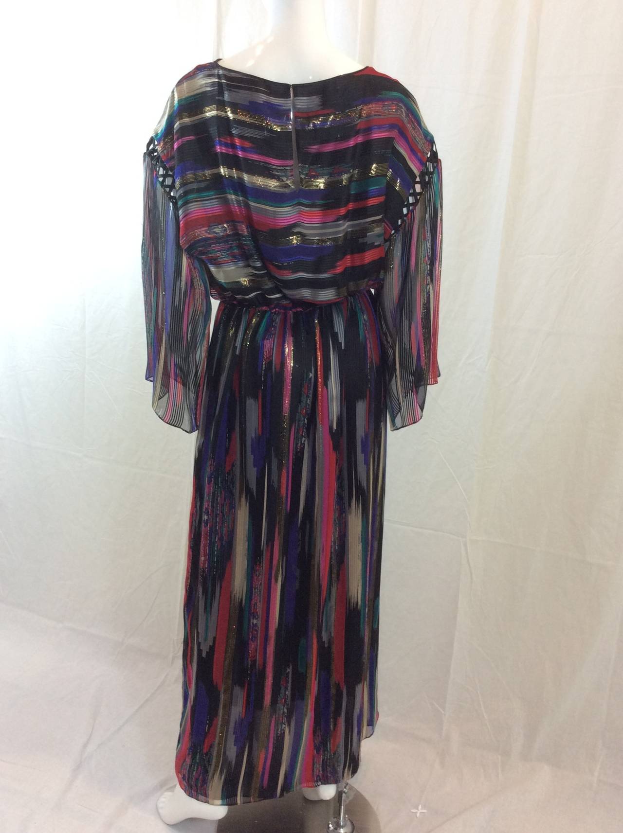 Women's Vintage Hanae Mori Silk Dress