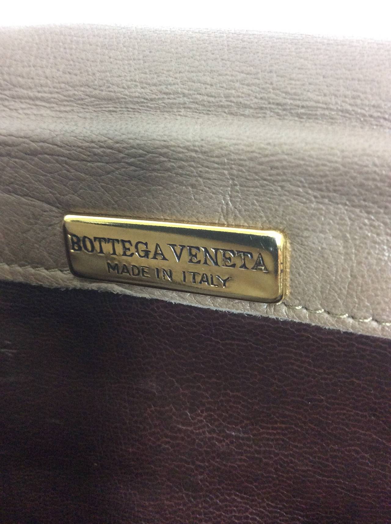 Women's Bottega Veneta Woven Leather Clutch Vintage