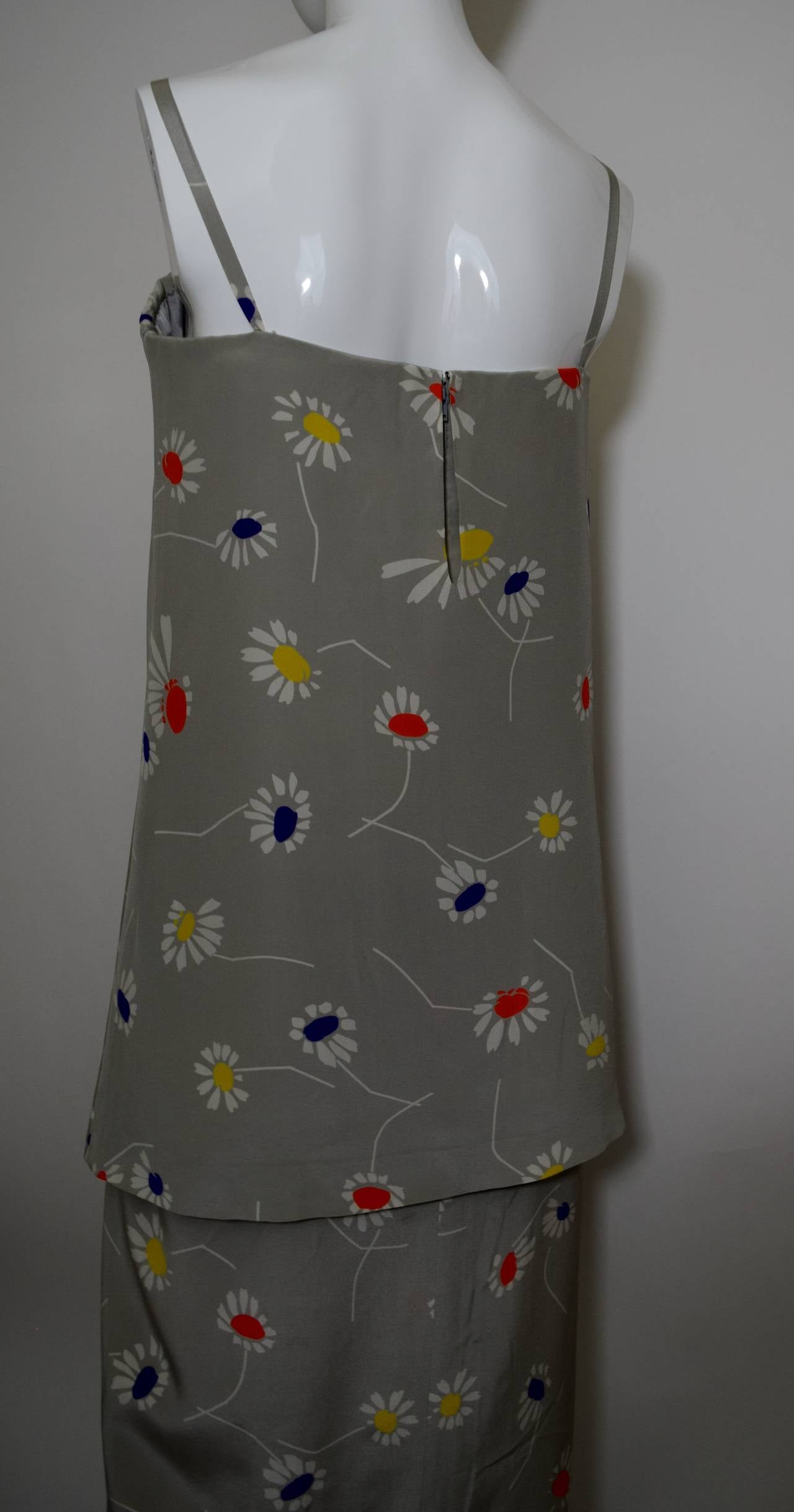 Vintage  Floral Gown 1