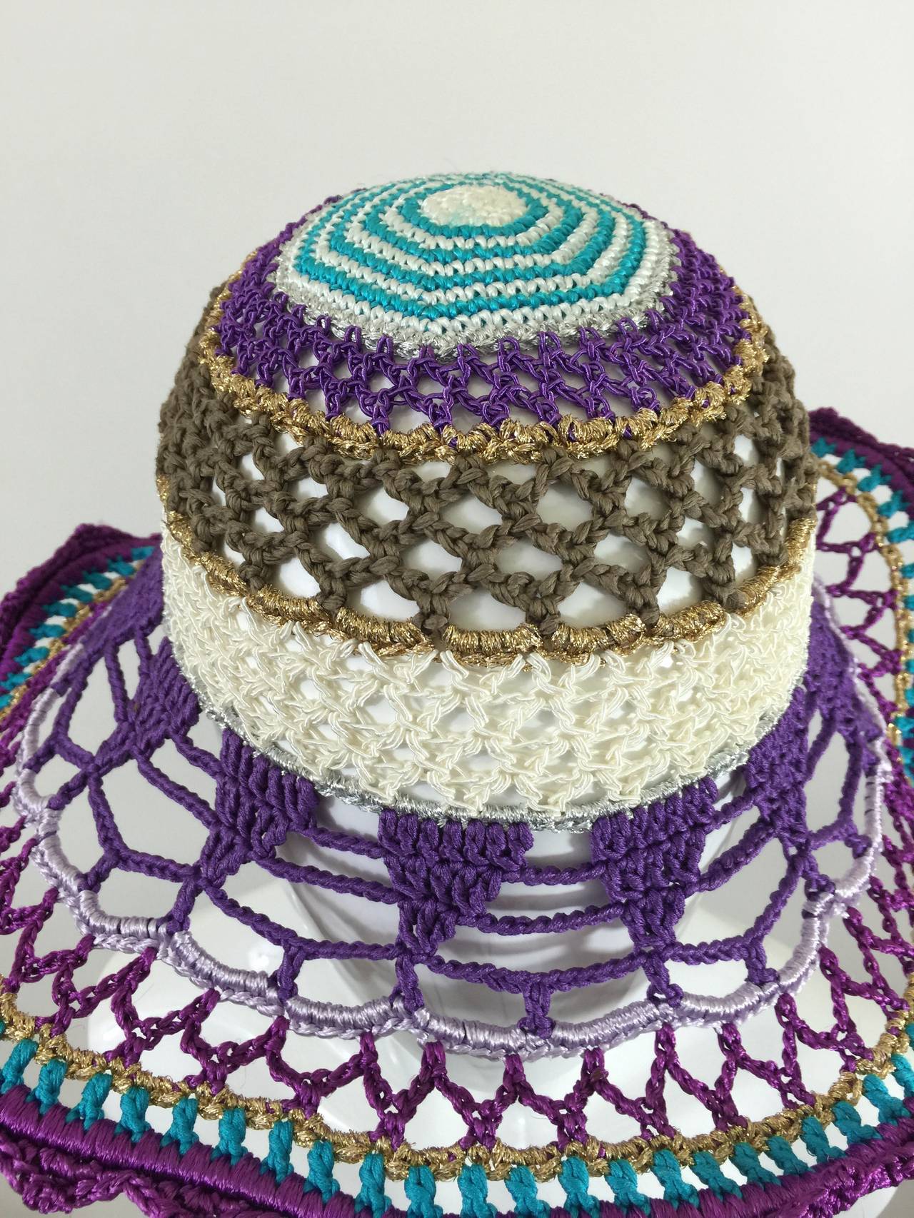 Gorgeous Missoni Crochet Hat 2