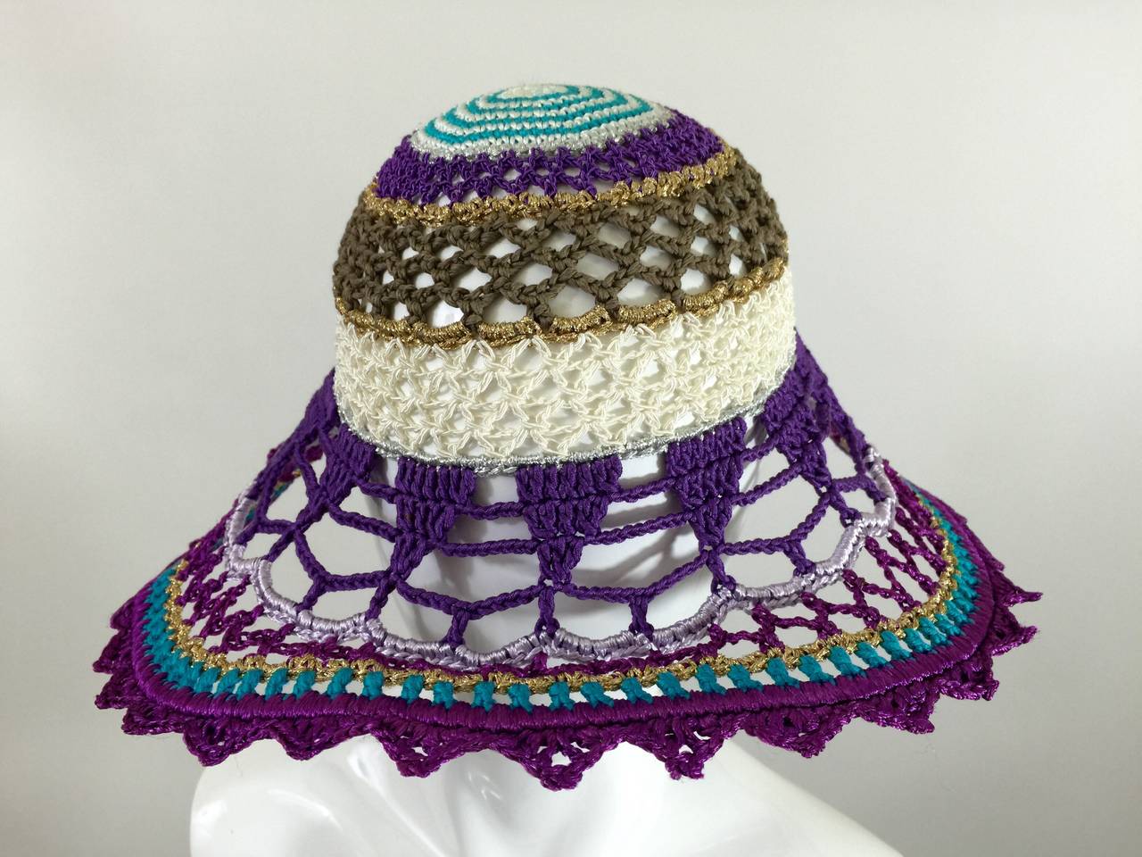 Gorgeous Missoni Crochet Hat 1