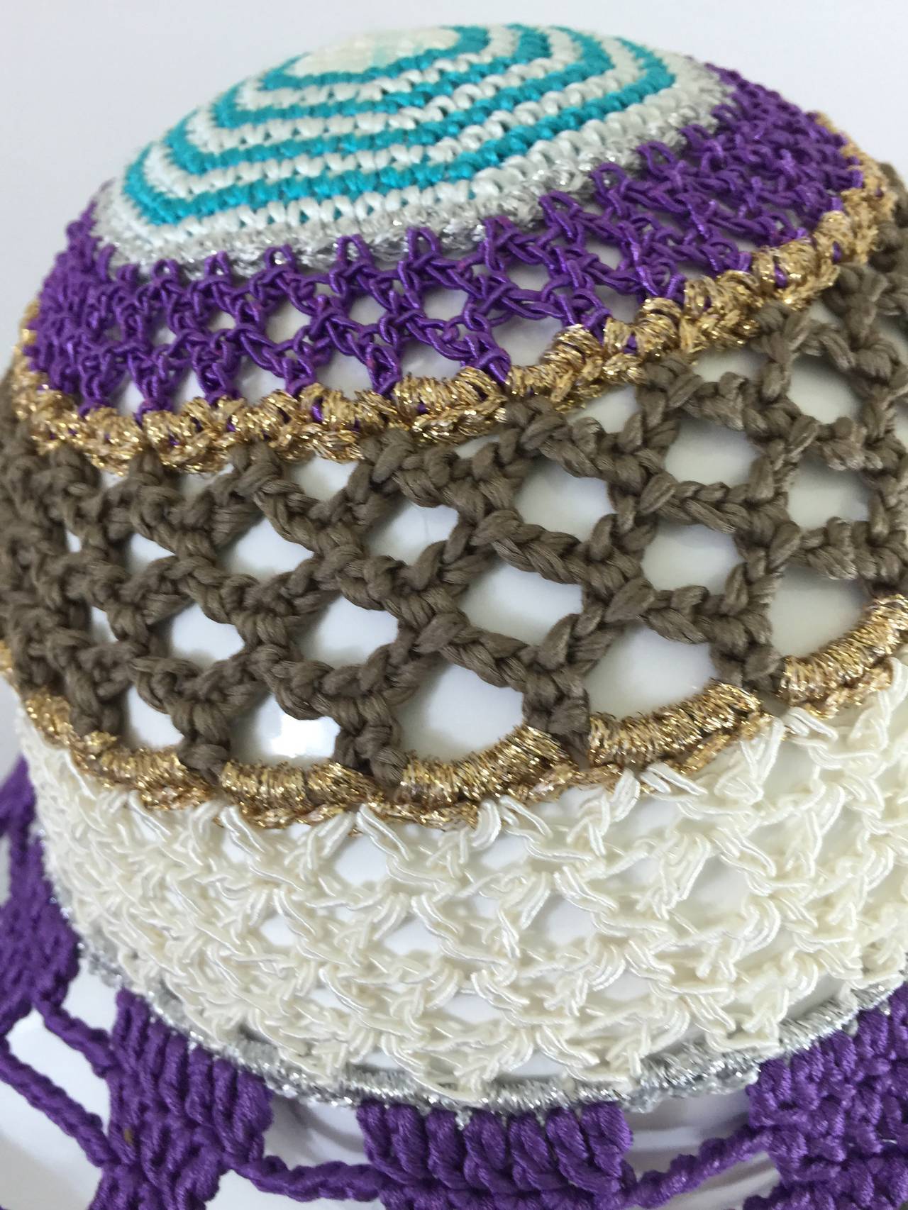 Gorgeous Missoni Crochet Hat 3