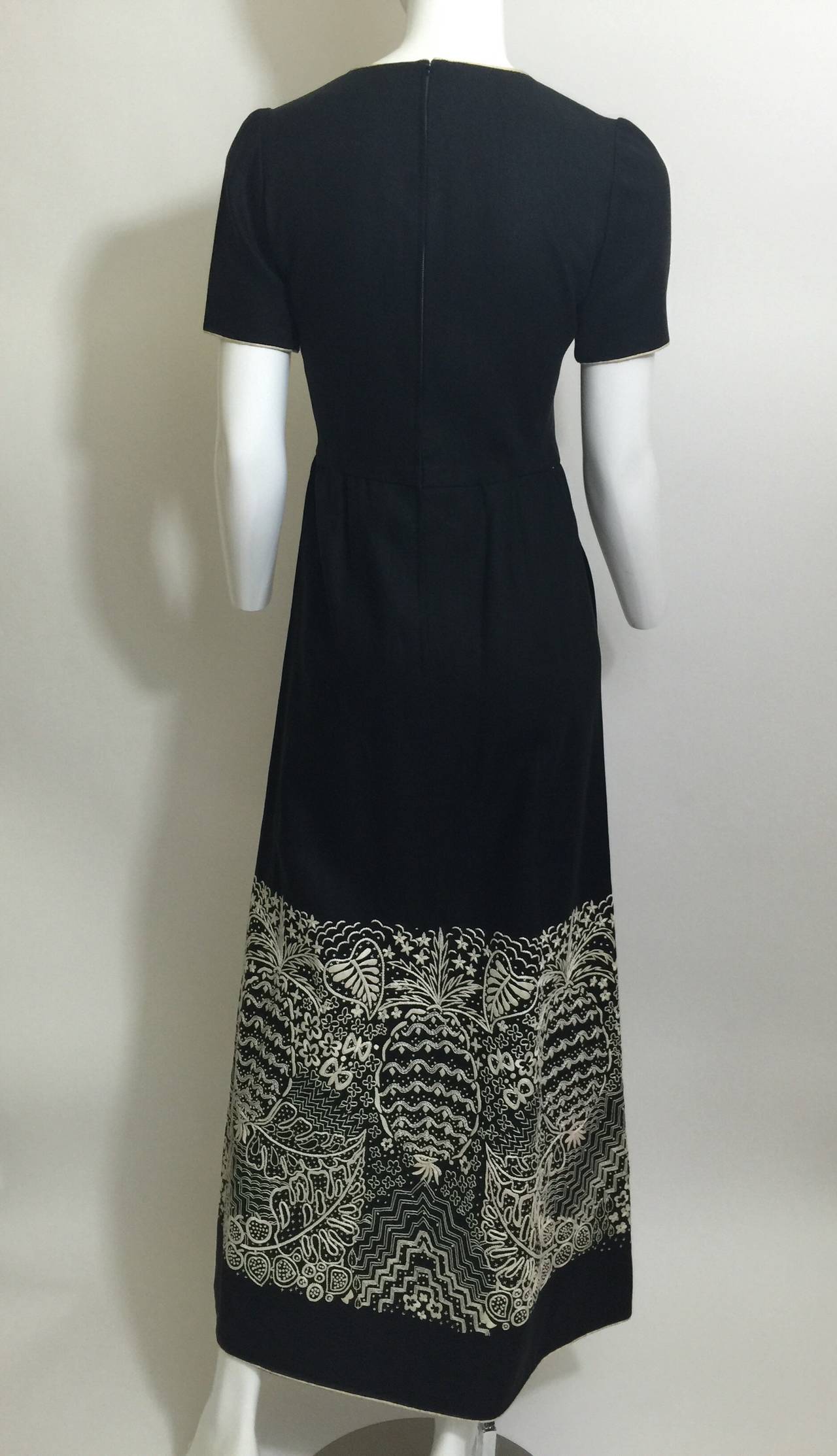 Tiziani-Kleid aus den 1960er Jahren im Zustand „Gut“ im Angebot in Boca Raton, FL