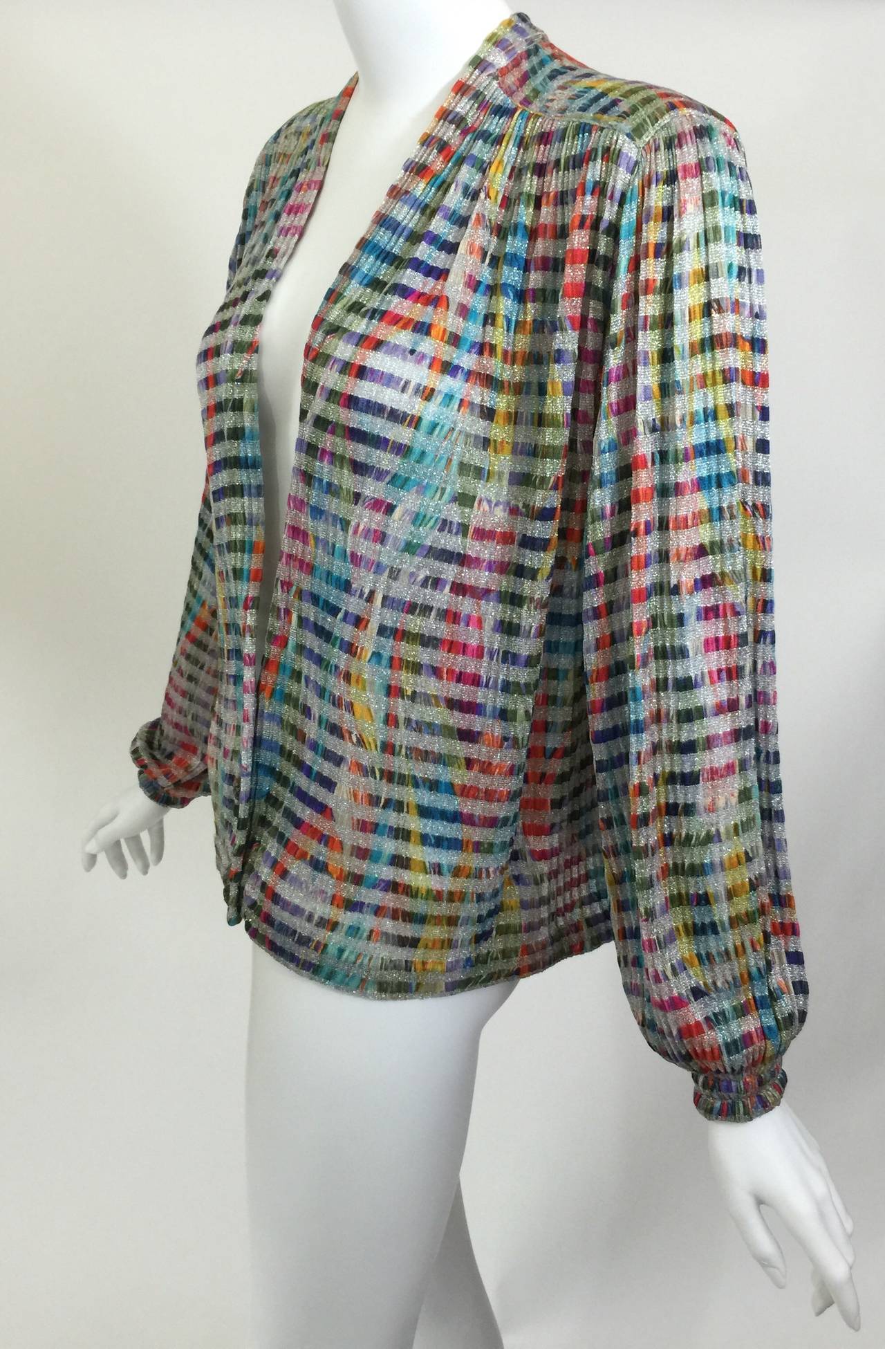 1970s Missoni Chunky Knit Cardigan
