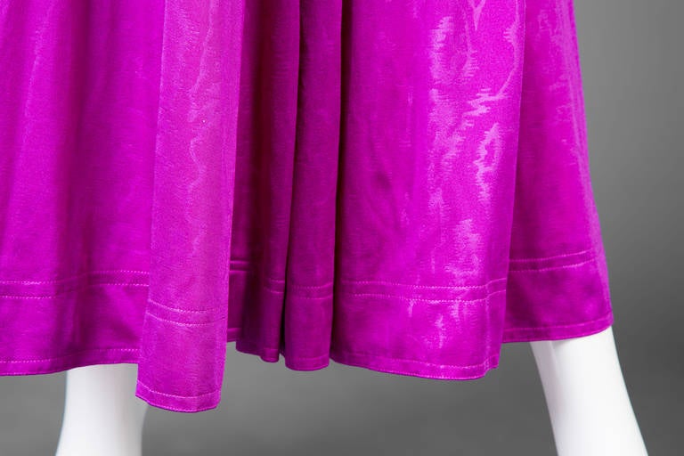 Women's Jean Muir Dress Documented 1971 Rare For Sale