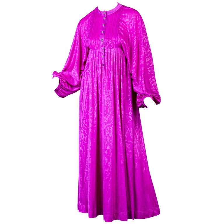 Jean Muir Dress Documented 1971 Rare For Sale
