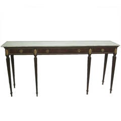 Large Italian Modern Neoclassical Console by Paolo Buffa 1