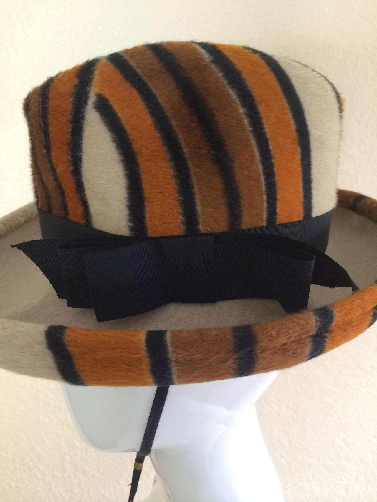 Yves Saint Laurent Stripe Hat YSL 1