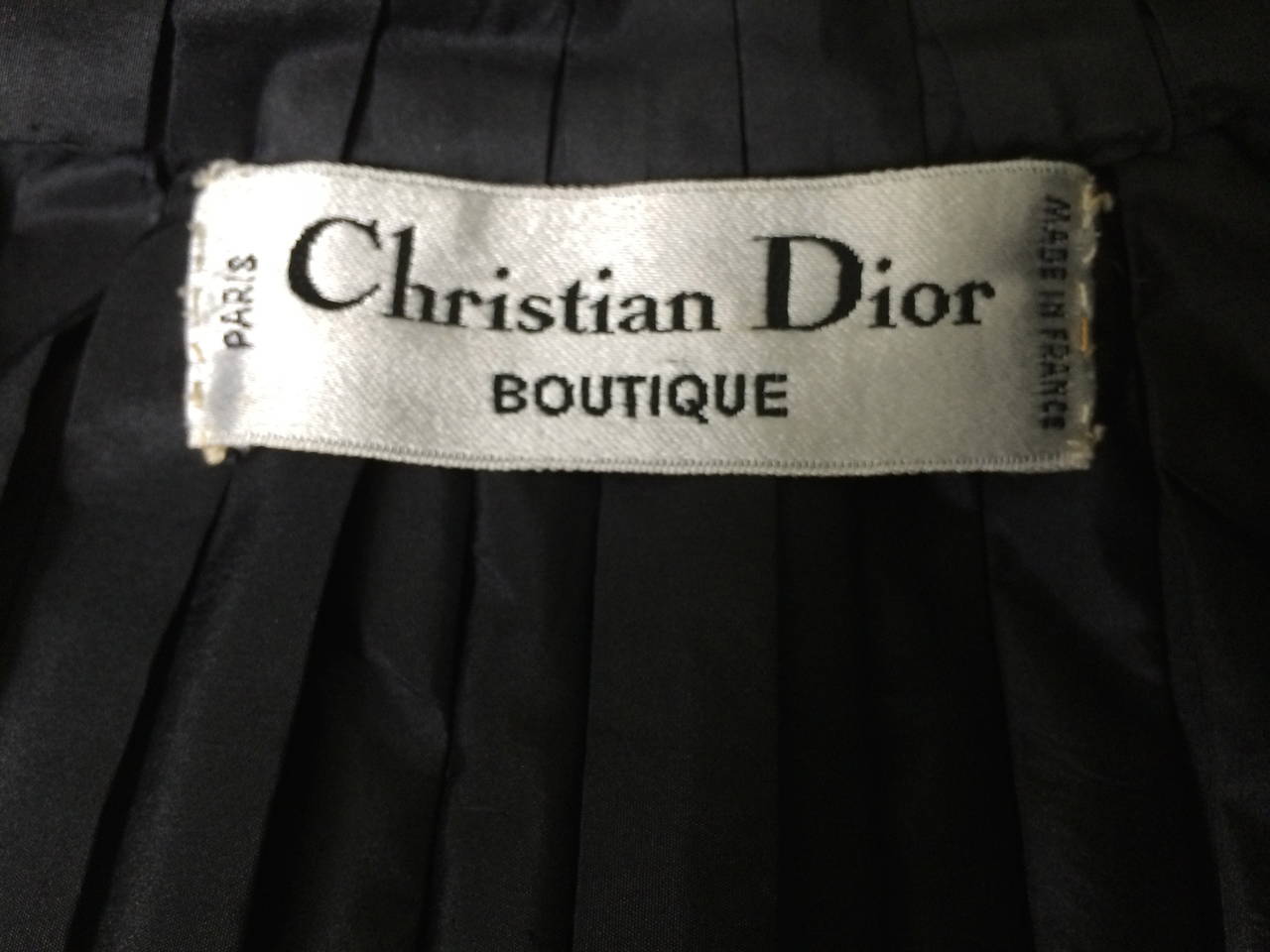Christian Dior Vintage Cape and Dress 5