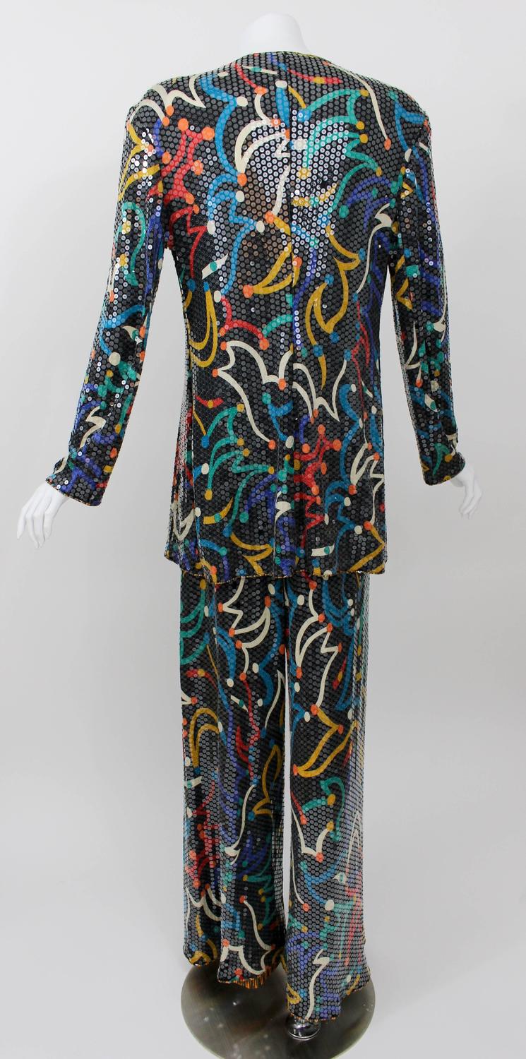sparkly pantsuit