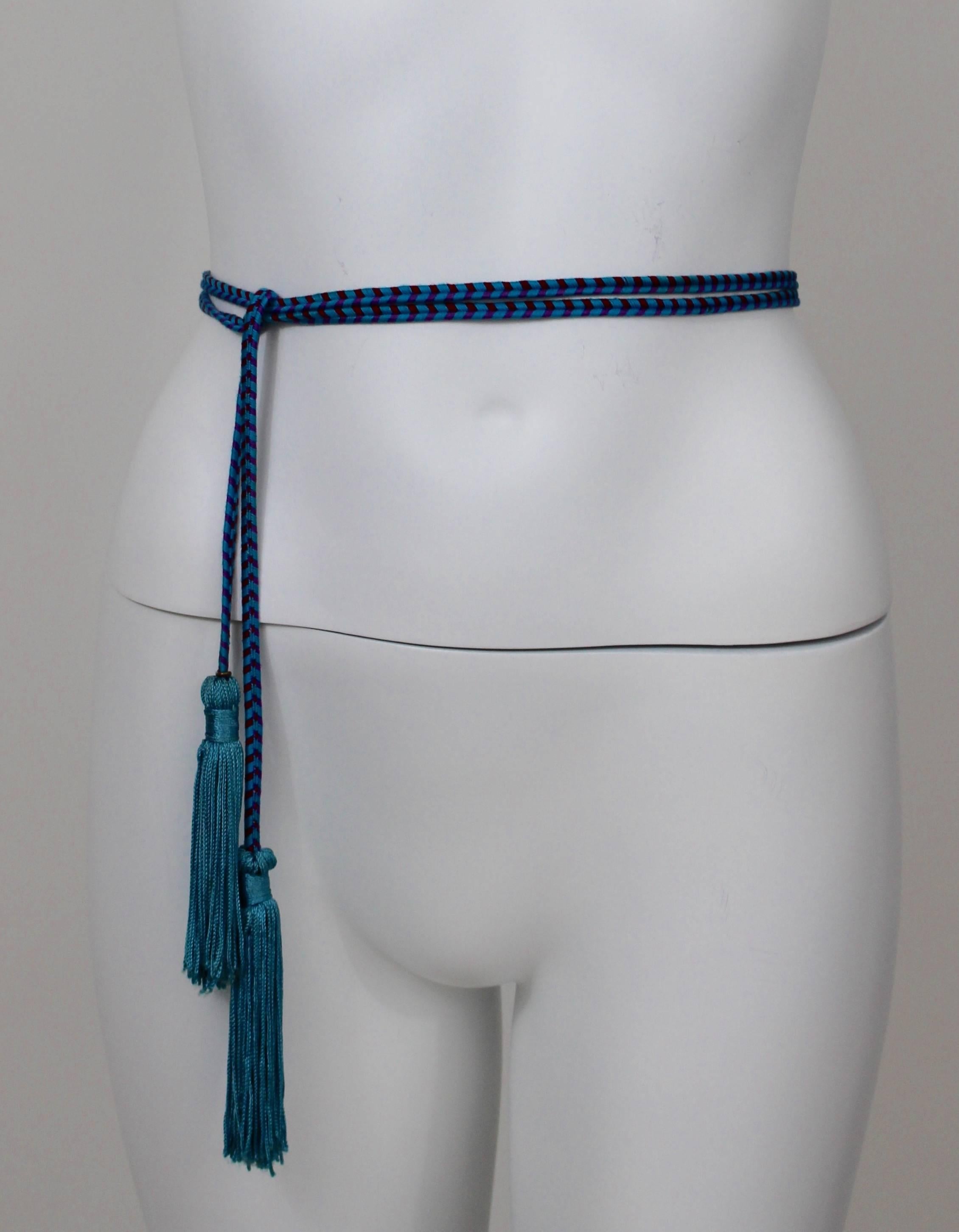 ysl tassel belt