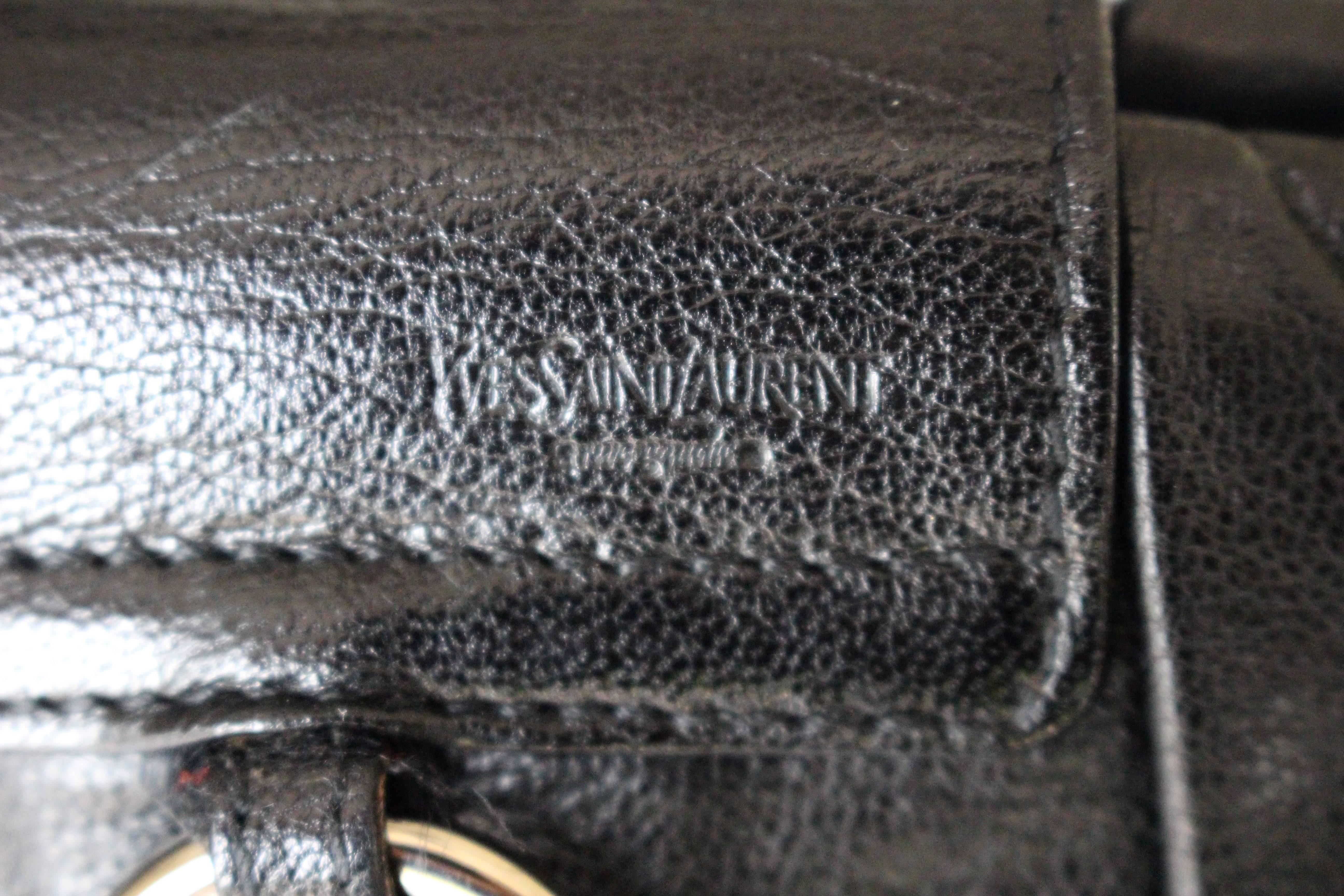 Yves Saint Laurent Nero Labbra di Dalì Clutch YSL 2003 Tom Ford Era Collectors 2