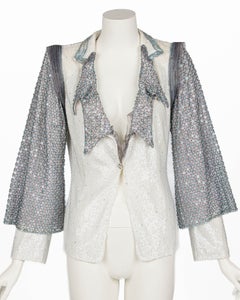 Used Giorgio Armani Beaded Crystal & Sequin Jacket