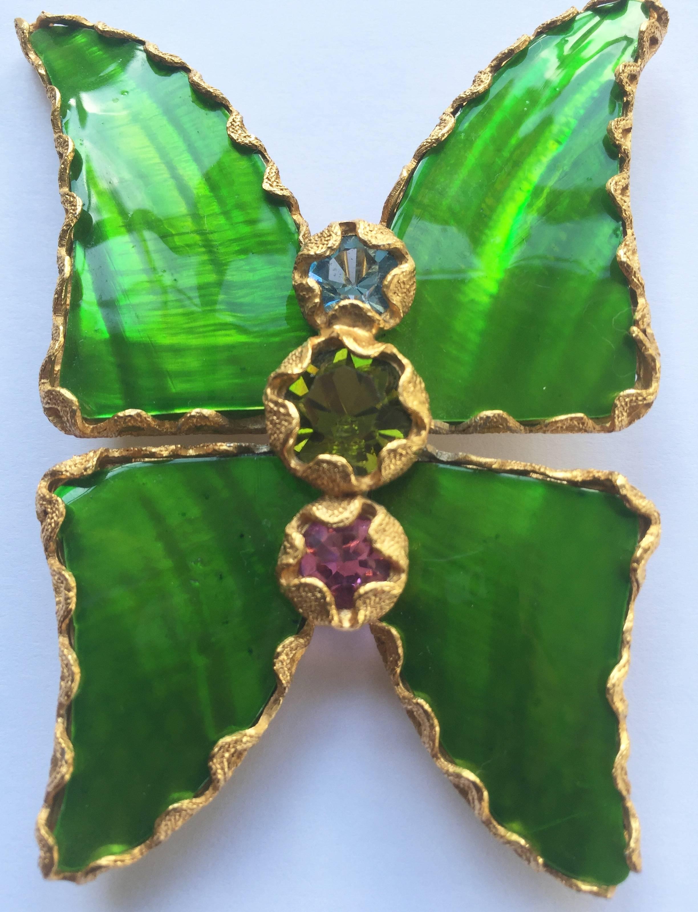 green enamel jewelry