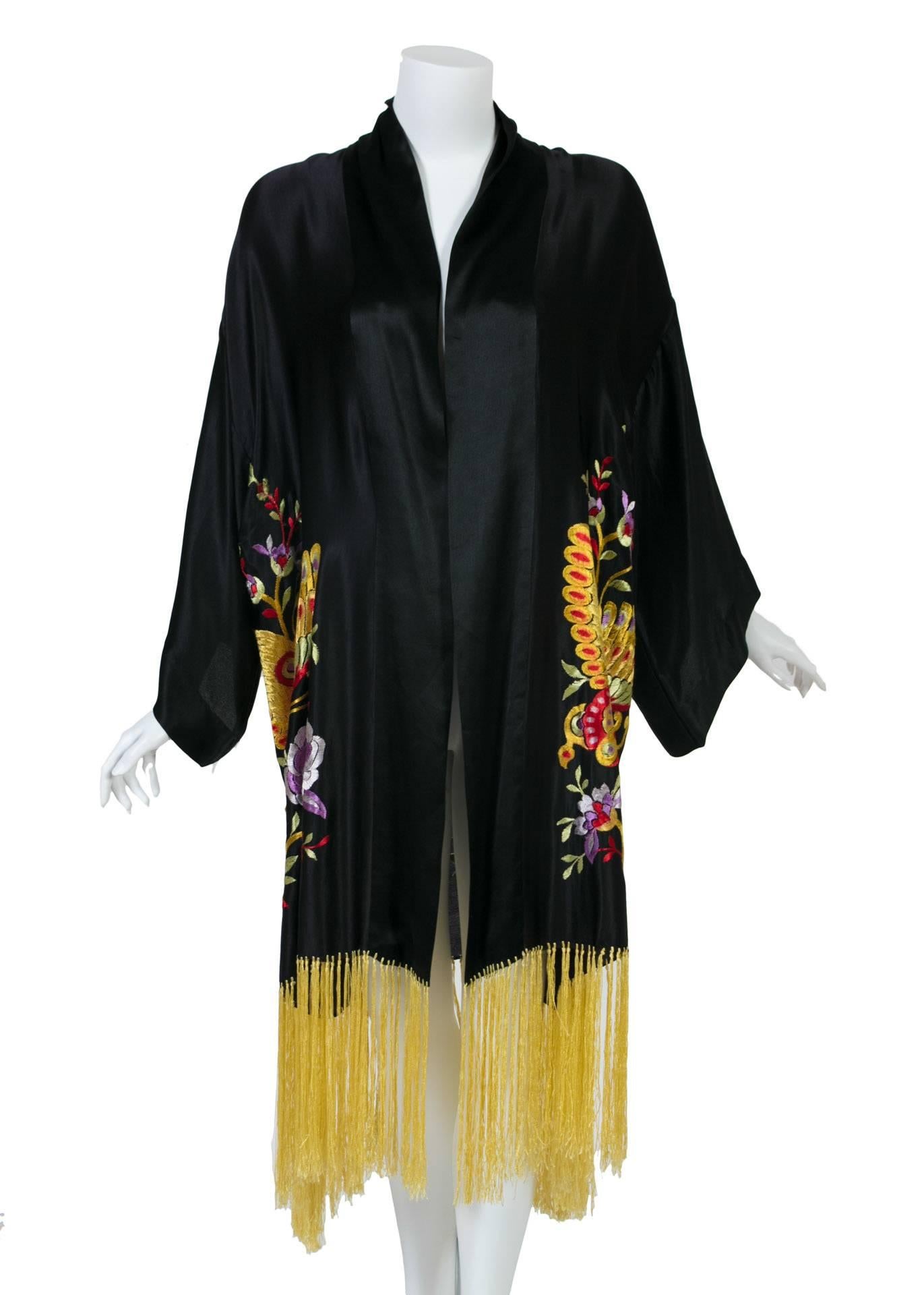 art deco kimono