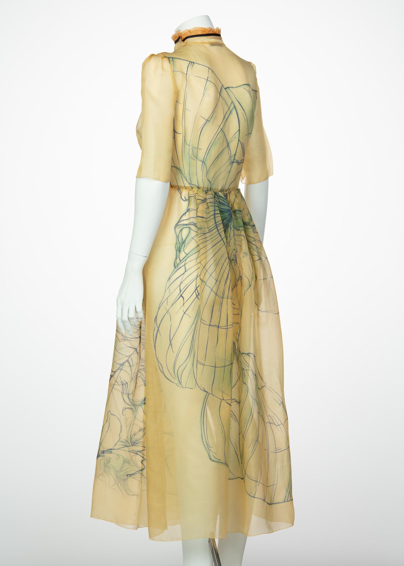 yellow silk dresses
