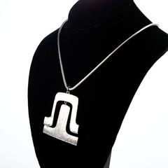 Pierre Cardin Silver Metal Necklace