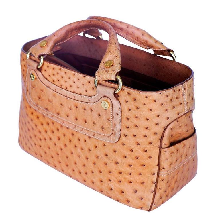 celine ostrich bag