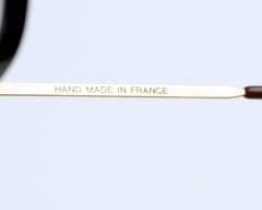 Emilio Pucci Black and Gold Sunglasses