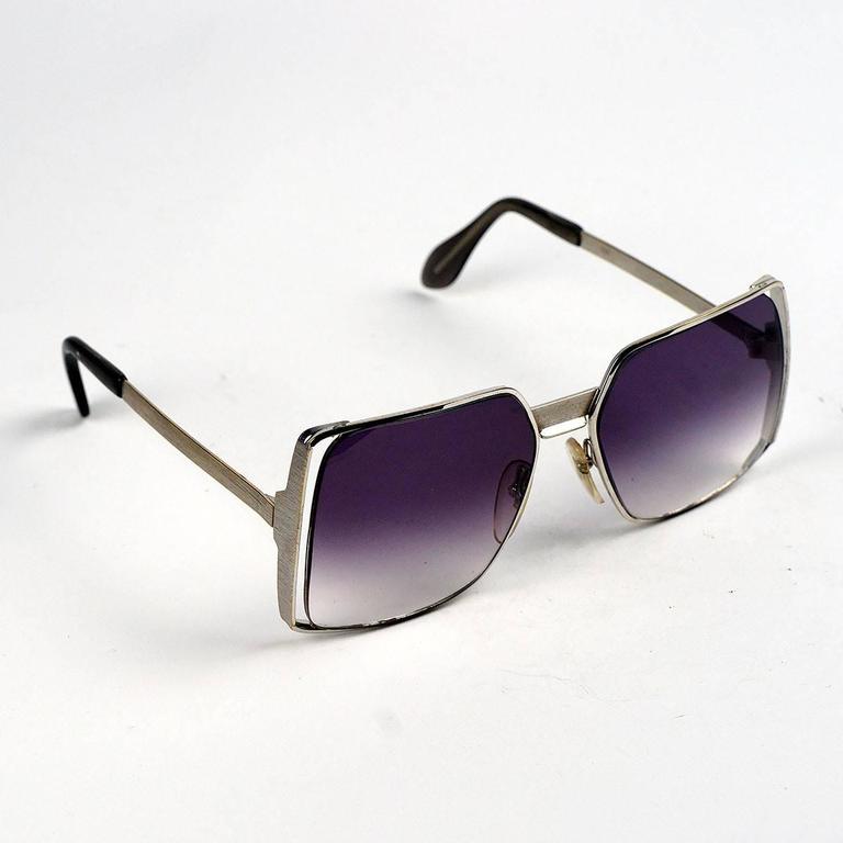 German Made Neostyle Silver Sunglasses at 1stDibs neostyle sunglasses