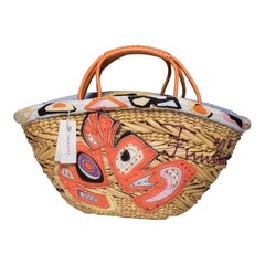 Emilio Pucci Straw Tote Bag