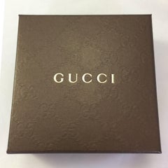 Gucci Sterling Silver Rope Chain Bracelet with "G" Horse Charm