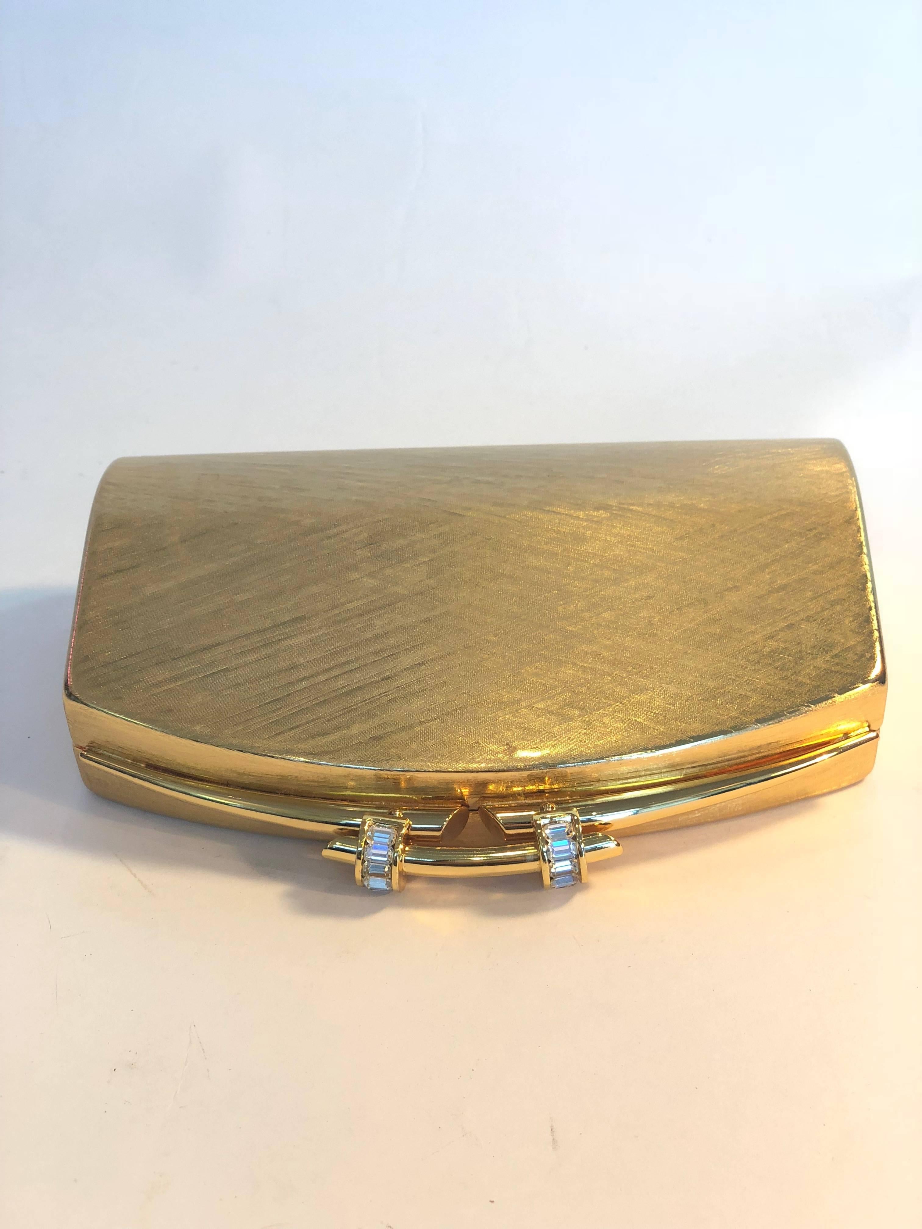 rodo gold clutch