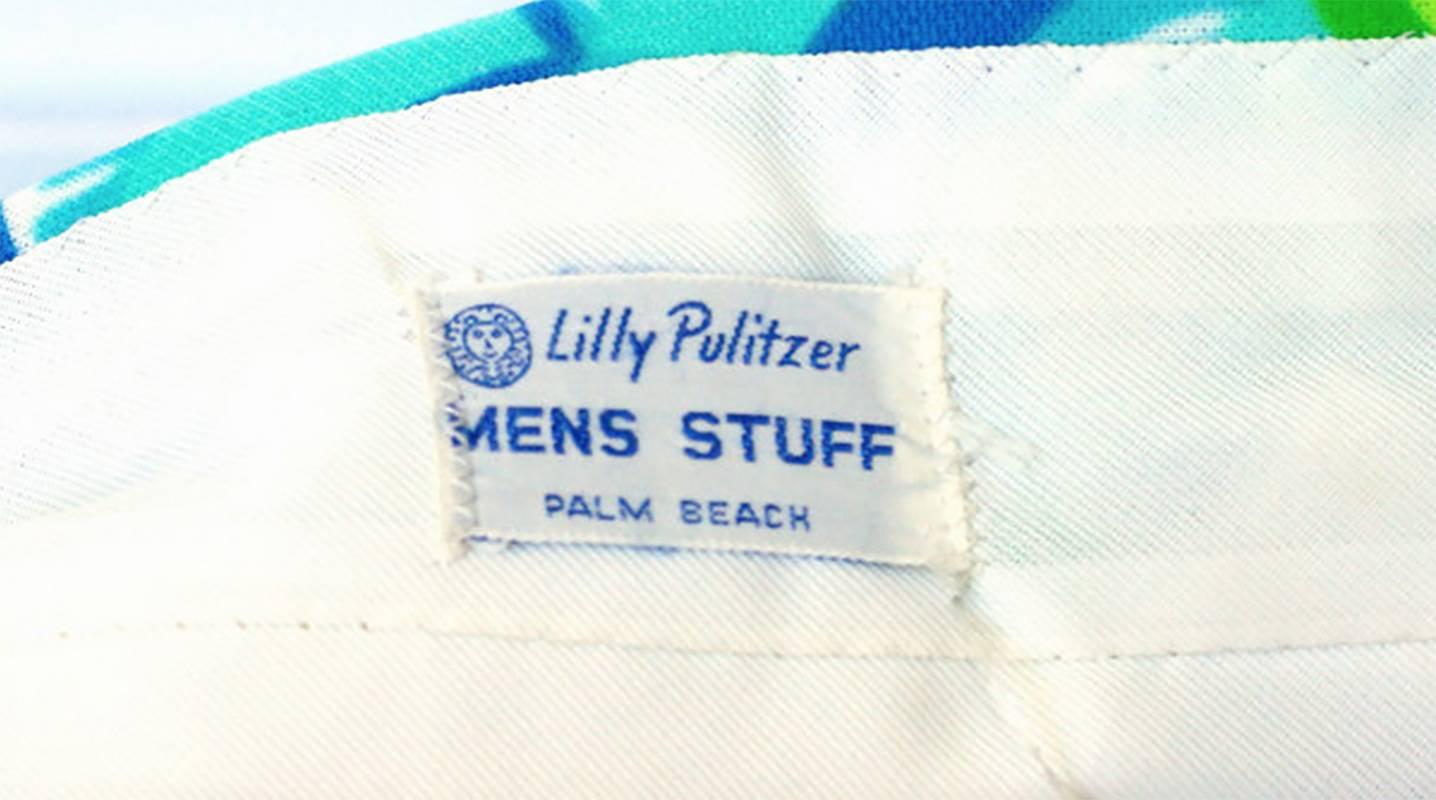 Lilly Pulitzer Golfhose mit Zitrusmuster Herren im Angebot