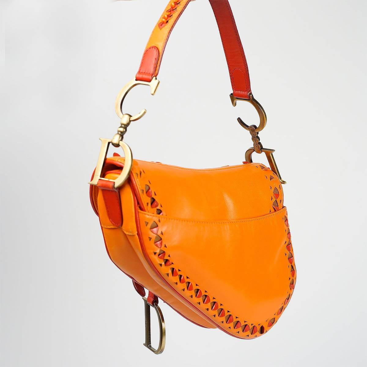 Women's or Men's Christian Dior Limited Edition Saddle Shoulder Bag