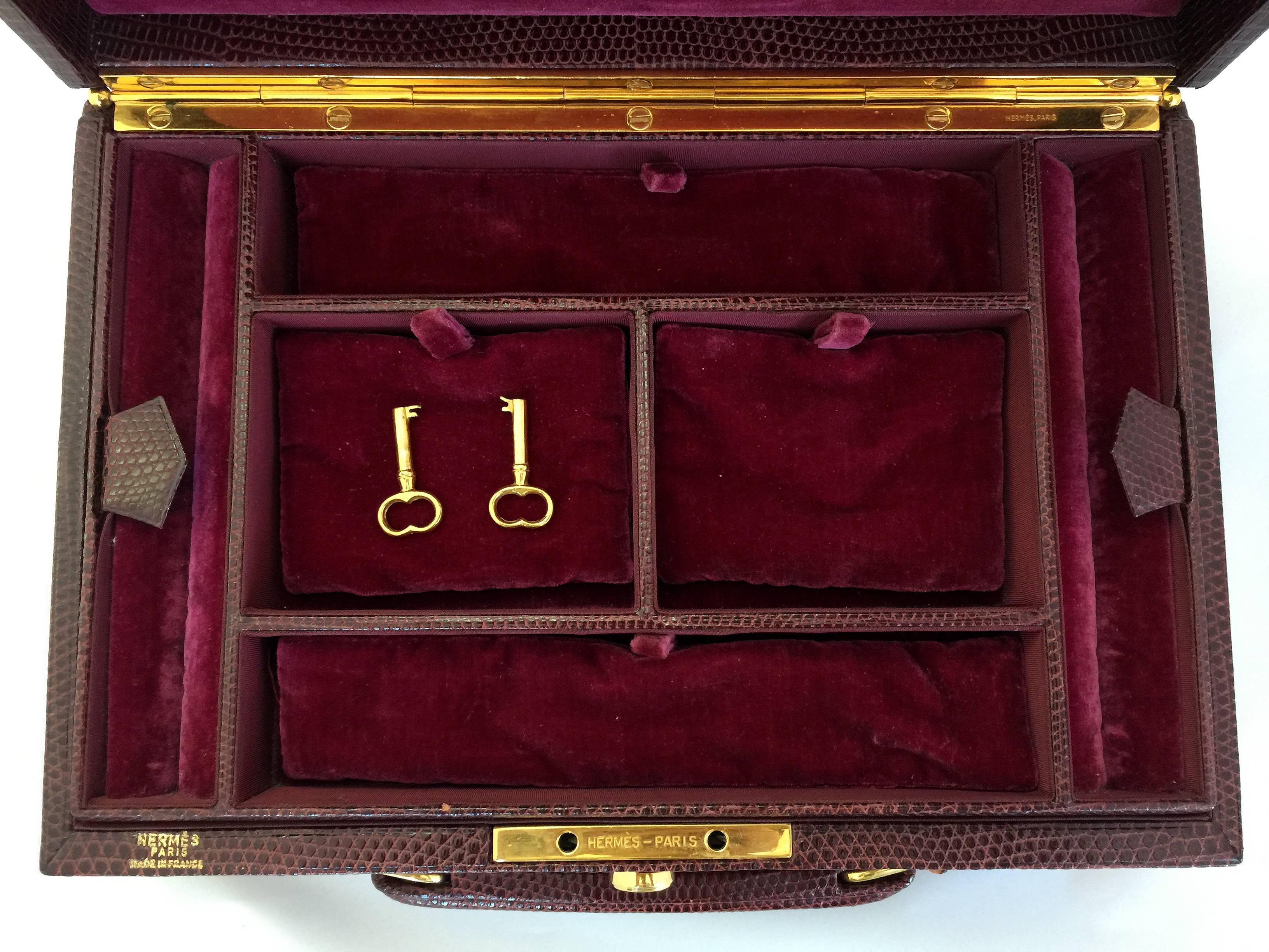 hermes jewelry case