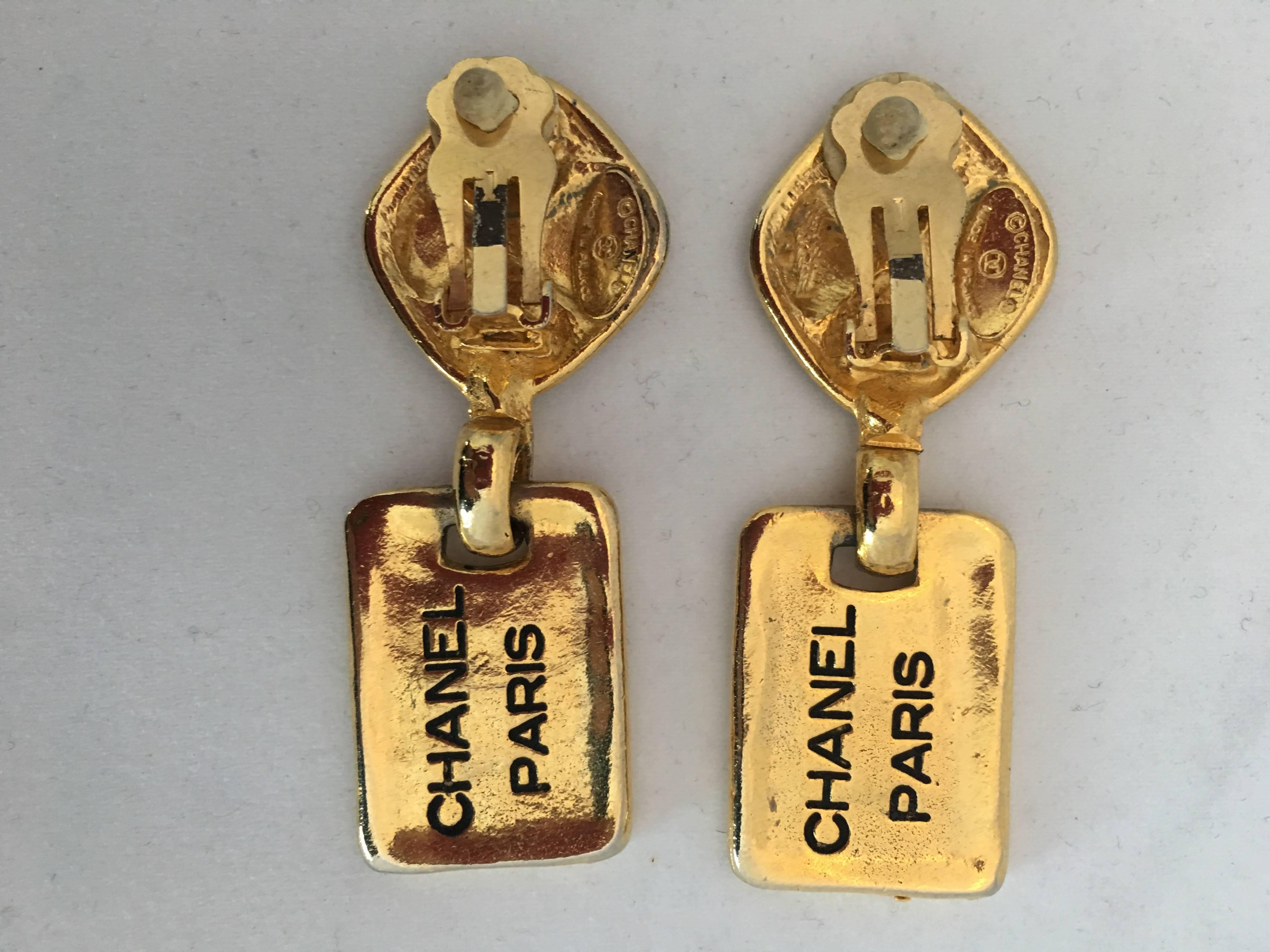 chanel earrings paris price