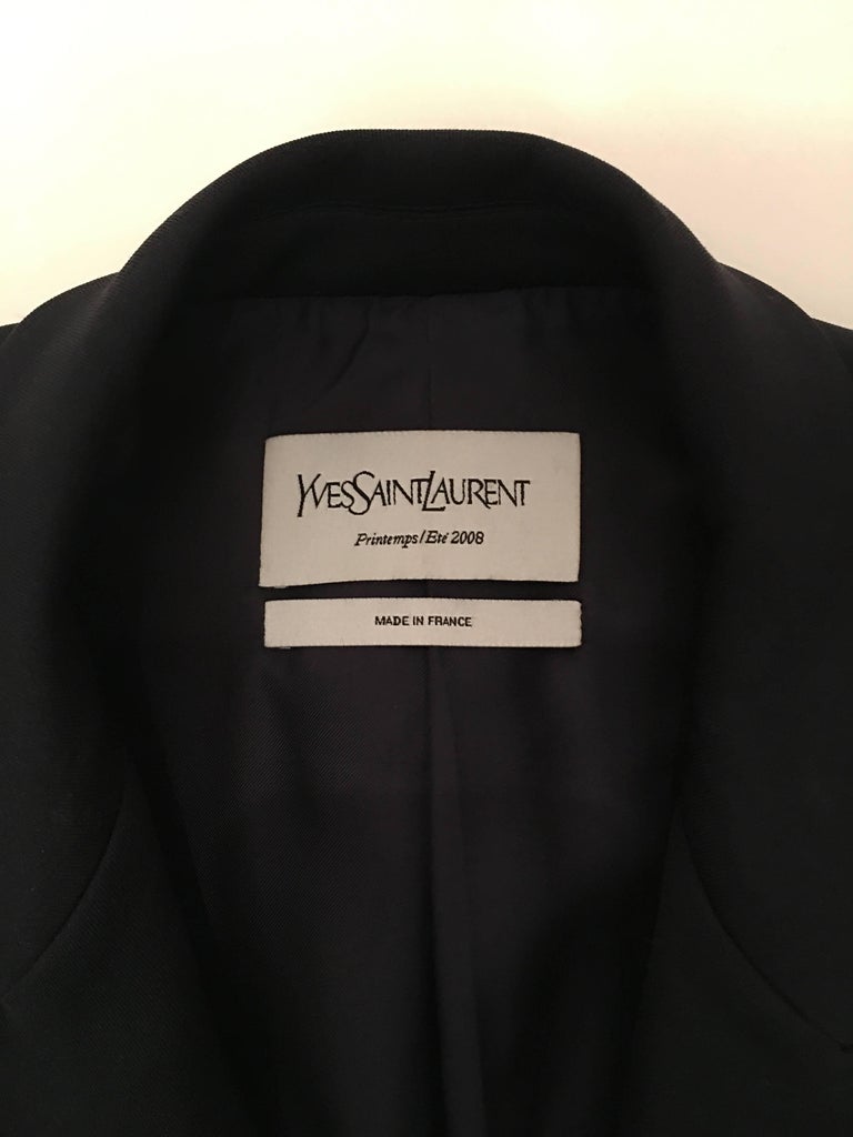 Yves Saint Laurent Wool Vest For Sale at 1stDibs | saint laurent vest