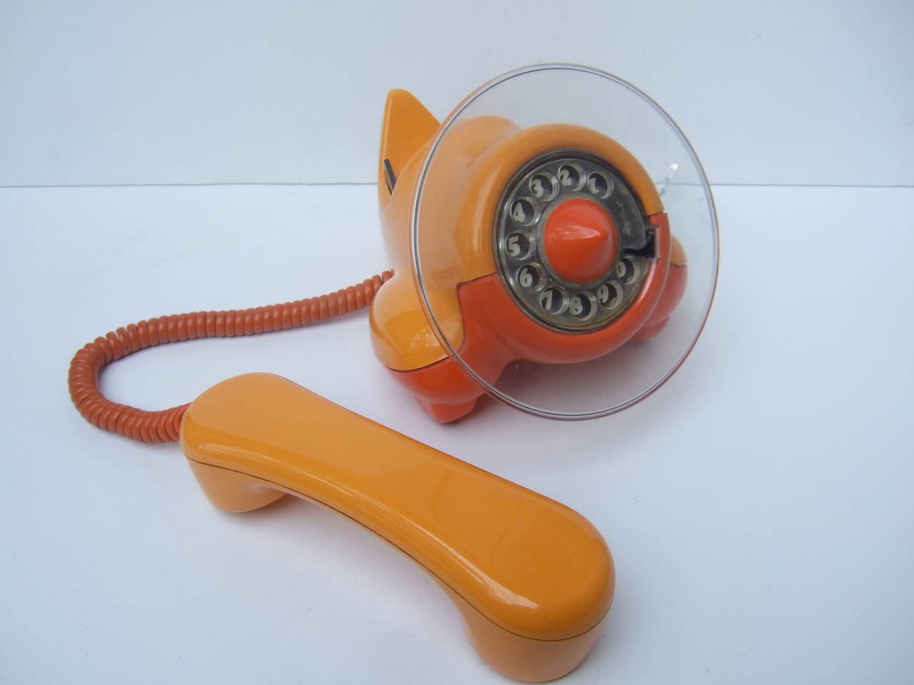 Whimsical Mod Novelty Airplane Telephone c 1970s 3