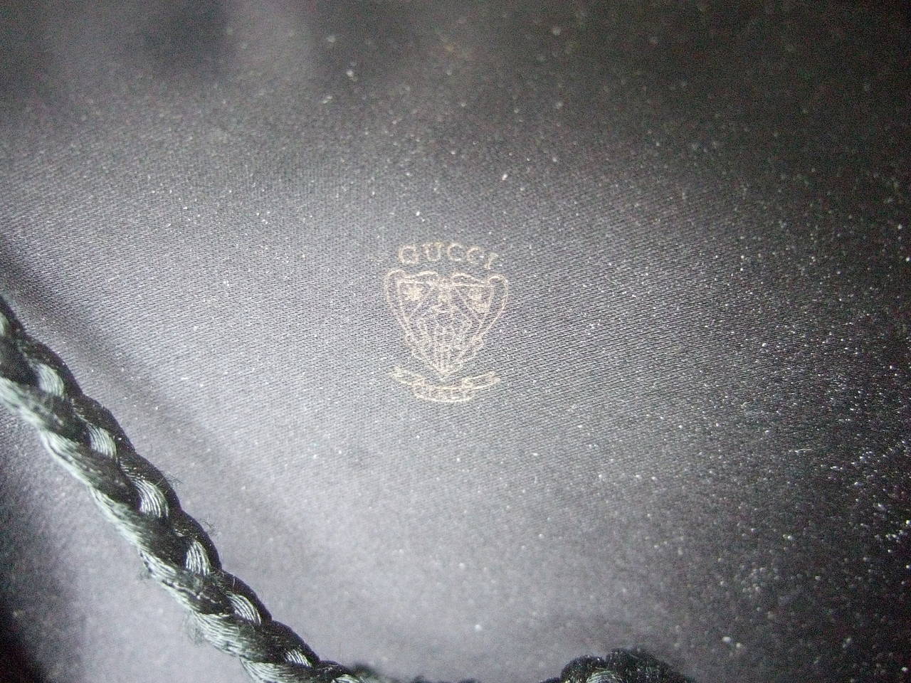 Women's Gucci Flower Print Egg Shaped Clutch Bag c 1980