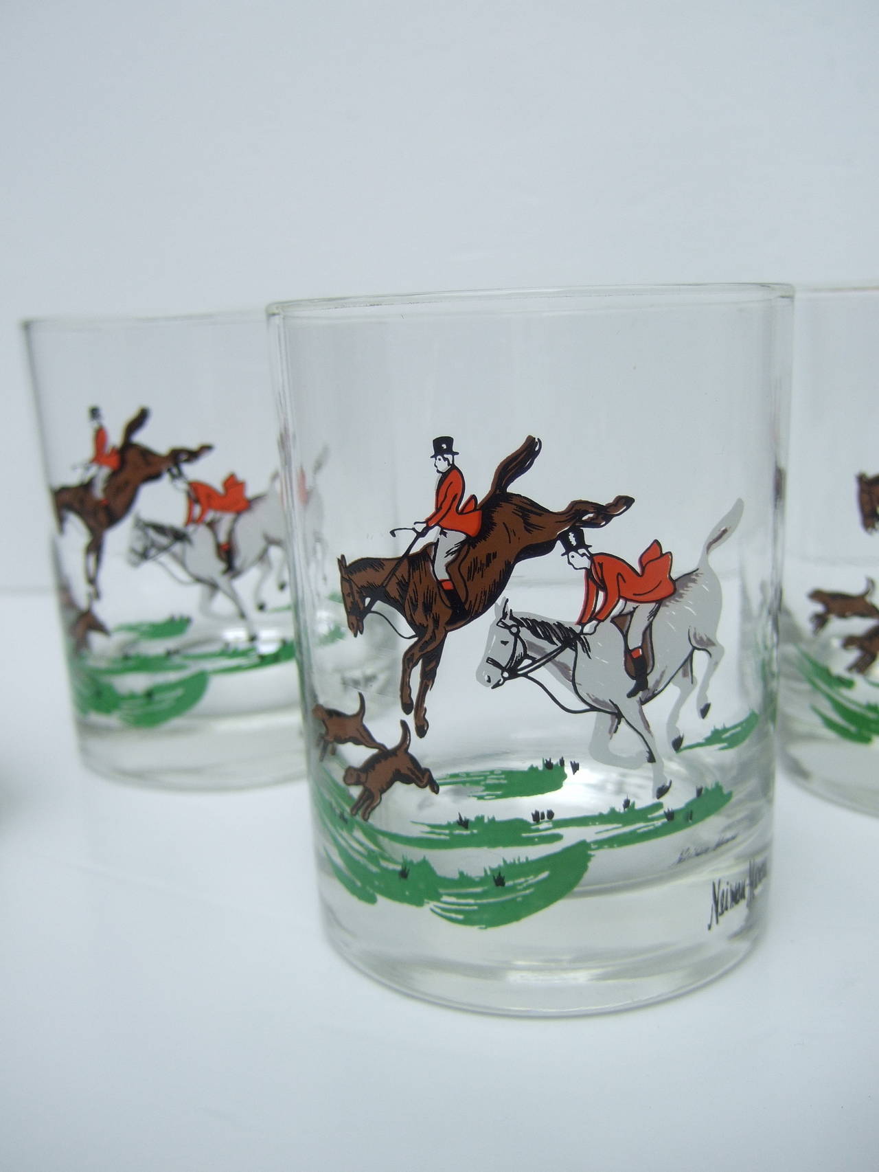 vintage neiman marcus drinking glasses